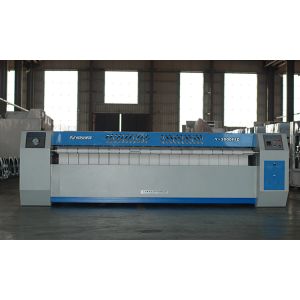 Commercial Laundry Equipment Automatic Mangle Ironing And Folding Machine For