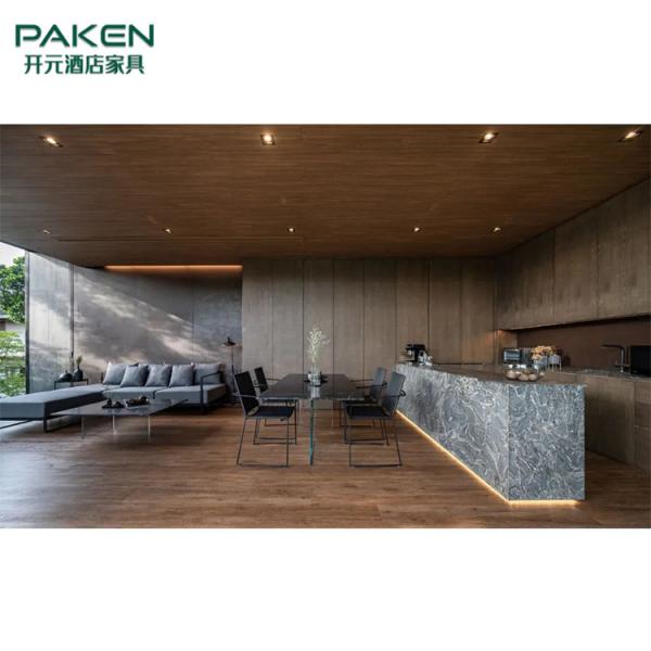 Marble And Wooden Style Customize Modern Villa Furniture Living Room Furniture