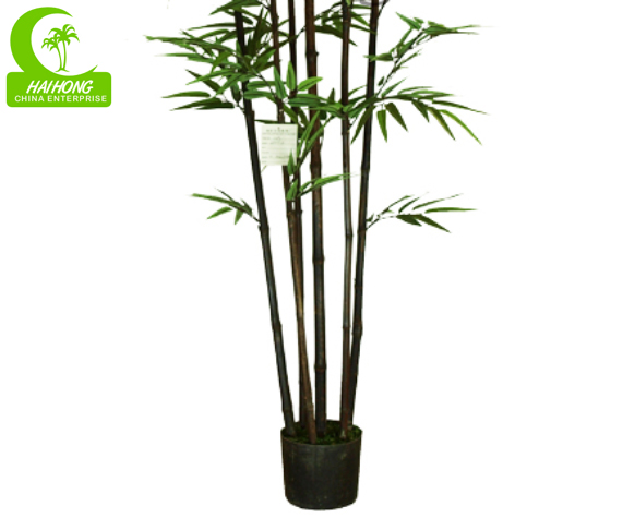 lifelike artificial green bamboo tree for garden and landscpe decoration