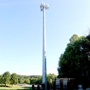 Quality Communication Antenna Galvanised Steel Pole 50m High Mast ODM for sale