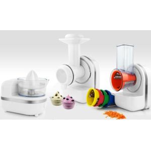 3 in 1 food processor ( Fruit ice cream maker/Slicer/Citrus Juicer) PC101