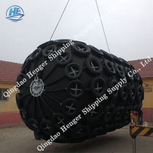 Customized Size Pneumatic Rubber Fender / Pneumatic Boat Fender High Elasticity