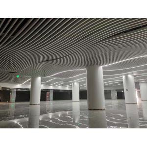 Metalworks Linear Ceiling Planks Panels Baffles Aluminum Composite Sound