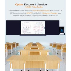 Customized 75 Inch Small Smart Digital Blackboard Magnetic Electronic Blackboard