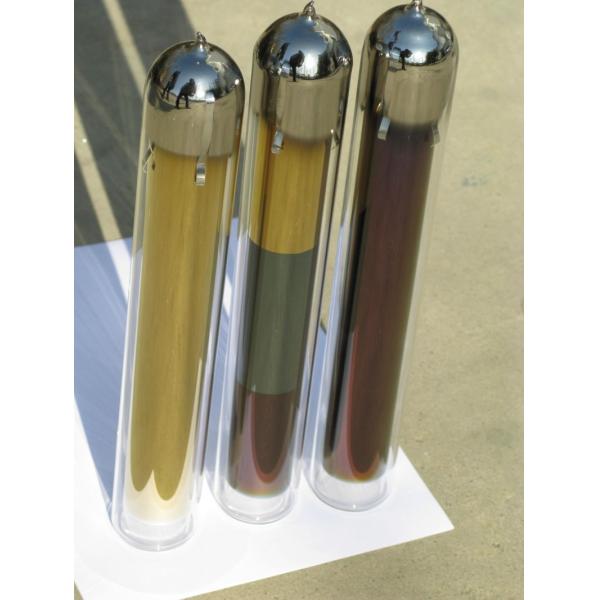 Solar Water Heater Accessories Double Glass Tube 3 Layers High Resistance