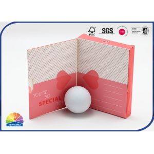 Book Shaped 350gsm Art Paper Folding Cartons Box Candy Package !