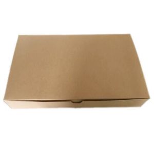 Customized Garment Packaging Boxes One Piece Brown Kraft Paper Packing Box