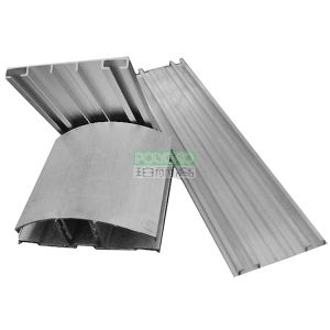Textured Surface Aluminium Profile for Polycarbonate Sheet ISO9001