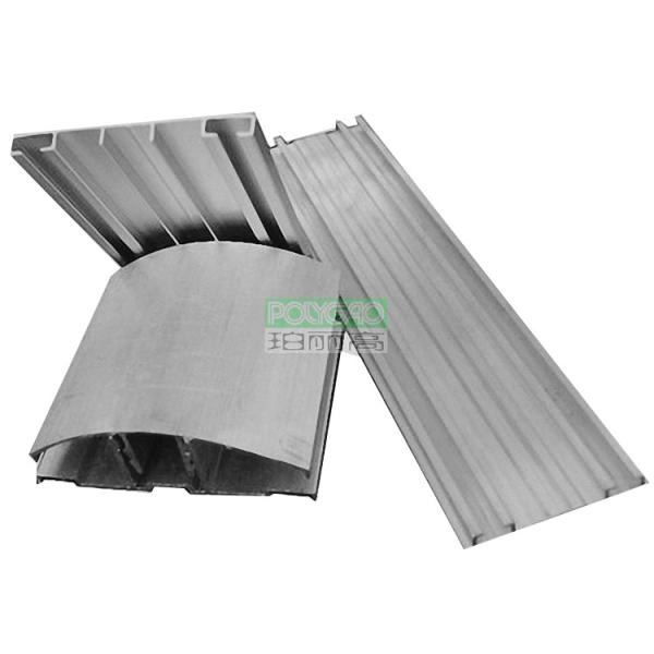 Buy Textured Surface Aluminium Profile for Polycarbonate Sheet ISO9001 at wholesale prices