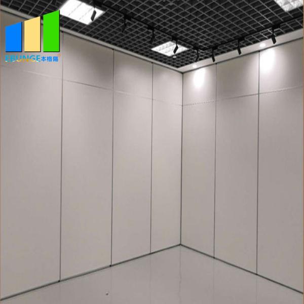 Folding Sliding Partition Walls MDF Melamine Movable Soundproof Walls Partition