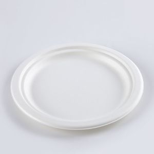 Biodegradable Food Container Bagasse Round Plates