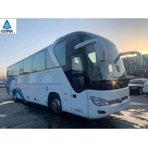 55 Seats Yutong ZK6122HQ Used Coach Bus With Air Conditioner