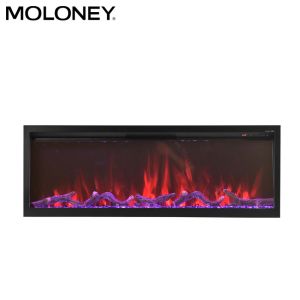 1000mm Electric Heating Different Flame Colors Freestanding Fireplace, Log