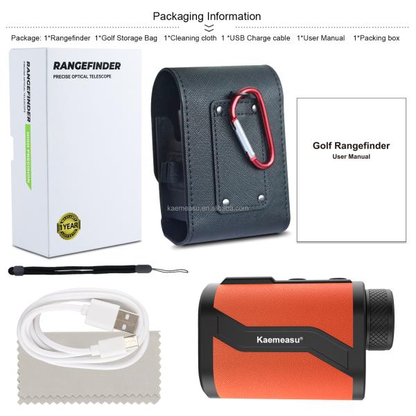 1200m Golf Range Finder Aluminum Laser Distance Meter Telescope Leather Golf Laser Rangefinders