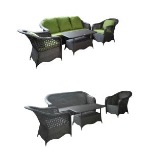 4pcs Amercial Style Outdoor Rattan/ Wicker Sofa furniture -9012A