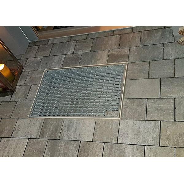Buy Galvanized 30mm Thickness Industrial Steel Grating Doormats Pressed Mesh 30x30mm at wholesale prices