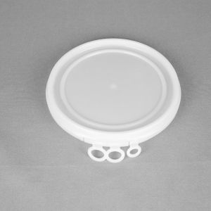 33oz 1 Litre Clear Plastic Buckets With Lids Screen Printing