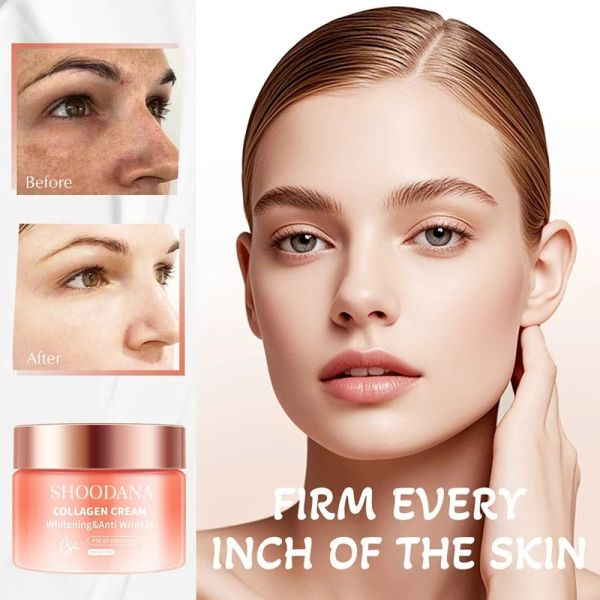 Women's Hydrating Anti-Wrinkle Face Cream Moisturizing Whitening Skin Care with Collagen & Retinol Beauty Product