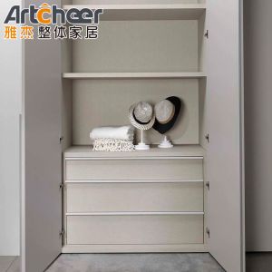 NO Folded Durable Luxury Walk In Closet Storage Wardrobe Interior Design