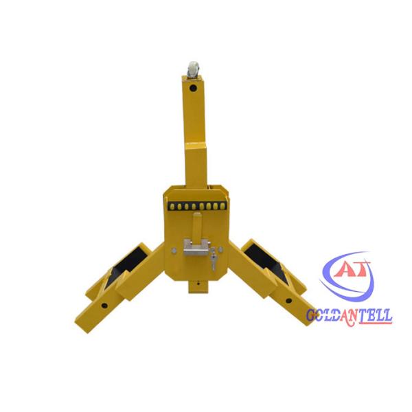 Buy Heavy Duty Wireless Parking Spot IP54 Tire Clamp Lock at wholesale prices