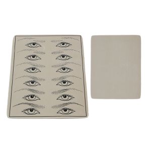 China 15 x 20 x 0.03 Cm Permanent Makeup Practice Skin Can Double Side Use Practice Skin on sale