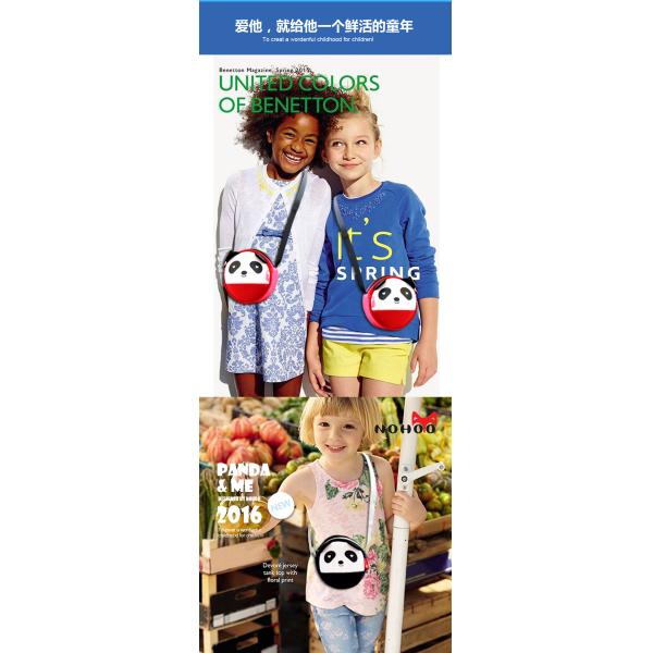Cute Panda Style Preschool Toddler Backpack For 1 Year Old NHK003
