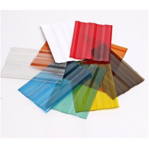zhengfei Polycarbonate Embossed Sheet Roofing Sheet For Awning Roofing