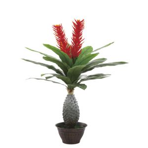 Quality 160cm height pineapple stem emperor leaves,simulation plant for sale
