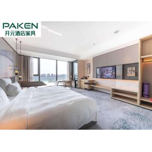 Pullman Hotel King Power Antarctic Blue + Natural Garden Themed Bedroom