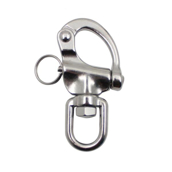 Buy Marine Grade Stainless Steel Swivel Snap Shackle with Polished Surface and Durability at wholesale prices
