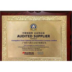 Guangzhou Fleon lighting Certifications