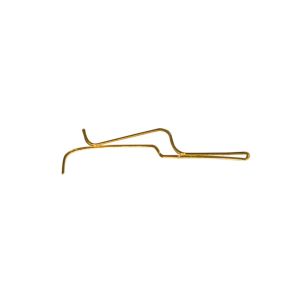 BeCu C17200 Bend PIN 0.25mm Thickness Au Plating Lightweight