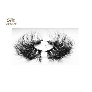 Natural Mink Hair Thickness 0.05 17MM 7D Volume Lashes