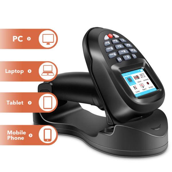 Buy 2.2 Inch TFT 1D IP42 Trohestar Wireless Barcode Scanner at wholesale prices