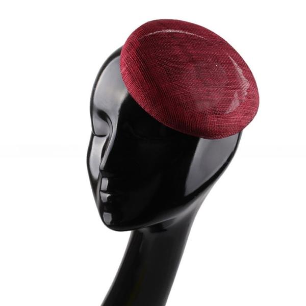 Party Decoration Hat Fascinator Sinamay Base Express Shipping 14*14 cm