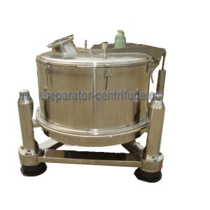 3 Column PTDM Manual Food Centrifuge / Filtrating Equipment with Intermittent