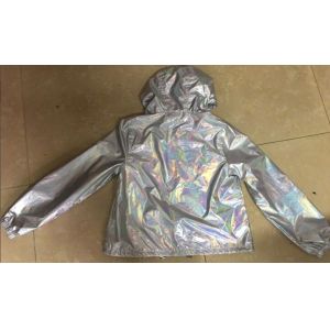 Waterproof Womens Woven Jacket Thin With Two Large Internal Pockets