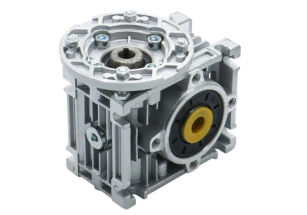 Round Flange NMRV030 Worm Reducer Gearbox For Nema23 Induction Motor