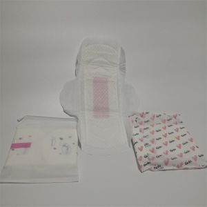 Cotton Soft Breathable 245mm 290mm Disposable Women Pads