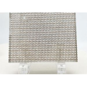 Customized Glass Laminated Wire Mesh High Temperature Resistance