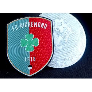 Degradable OEKO Heat Press Football Badges 8 Colorways TPU Badges