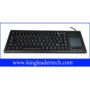 Rugged Plastic Industrial Keyboard With Function Keys And Integrated Touchpad