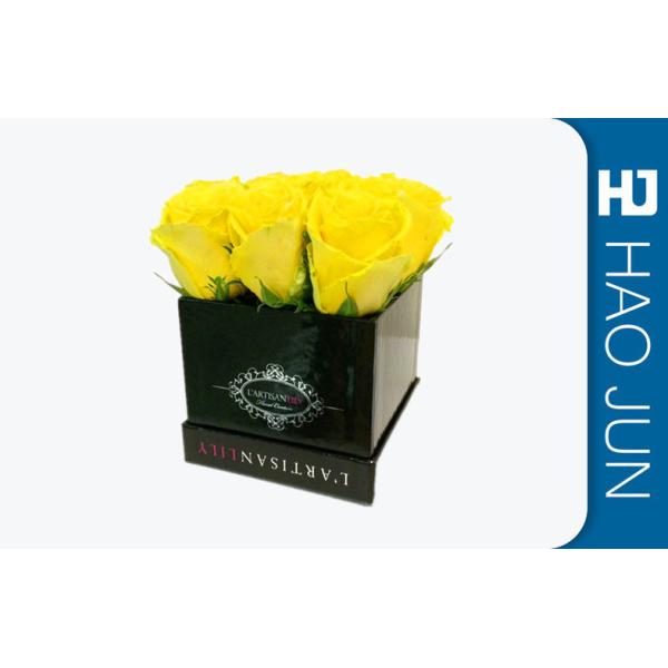 Buy Customized Different Design Cardboard Luxury Flower Packaging Box With Custom Logo at wholesale prices