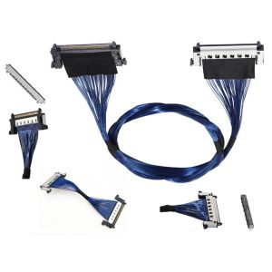 Robotics Micro Coaxial Cable Automation 0.3mm Ethernet