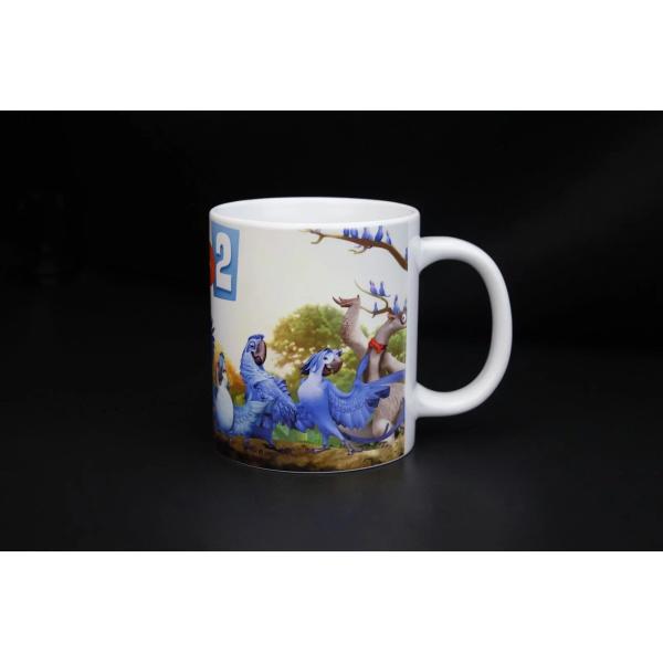 Sublimation Promotional Coffee Mugs Custom Picture 300ml Capacity