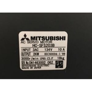MITSUBISHI Melservo HC-SFS series Medium inertia power motor HC-SFS203B from