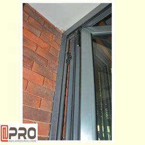 Accordion Folding Window Doors / Aluminium Folding Window Dust Resistance