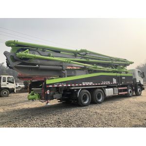 Benz X Leg Renewed Beton Pump Used Concrete Pump Truck 56 Meter For Construction