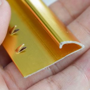 Aluminium Carpet Smooth Edge Trim Stripes Aluminum Carpet Trim 30mm
