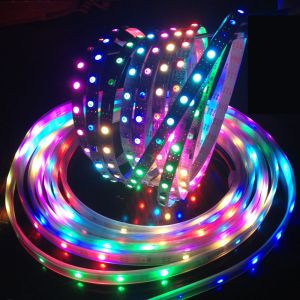 Dreamful color DC5v Ws2812B LED Strip , epistar chip rgb LED pixels for night
